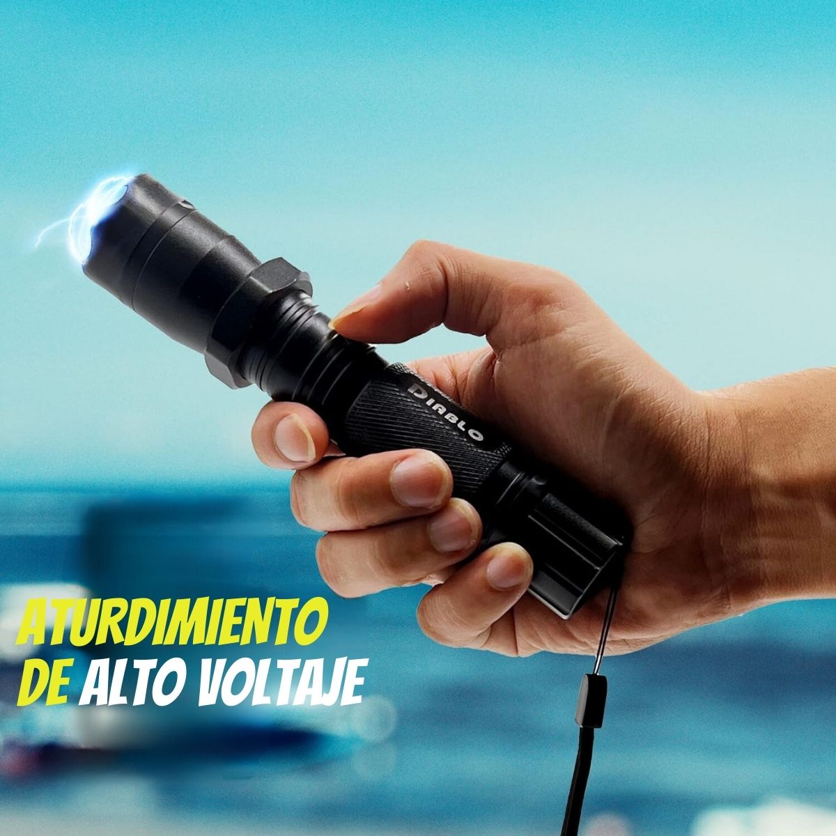 SecureSpark™ - Súper Linterna con Función Taser