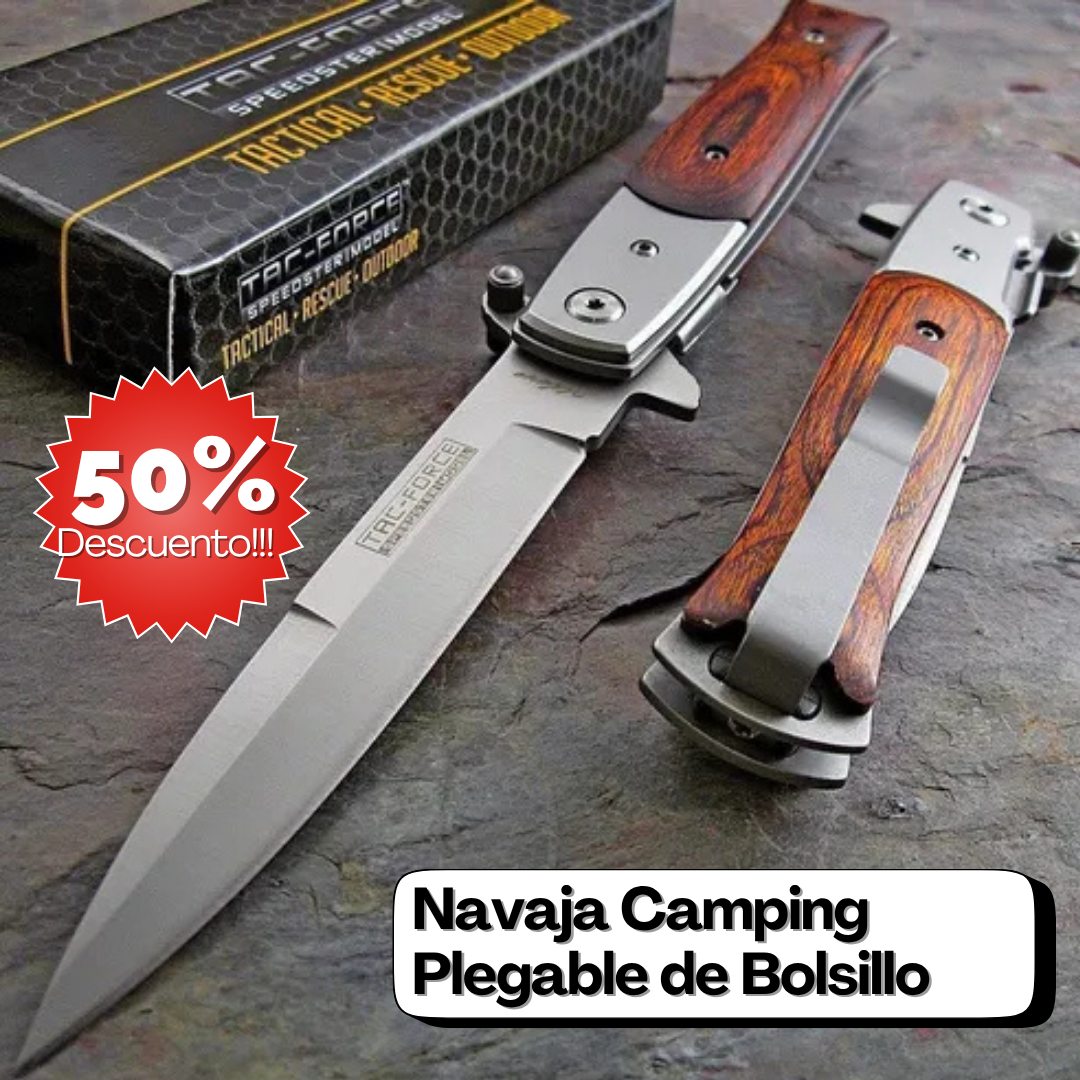 Cuchillo tipo Navaja Plegable de Bolsillo táctico 🔪🔥💯