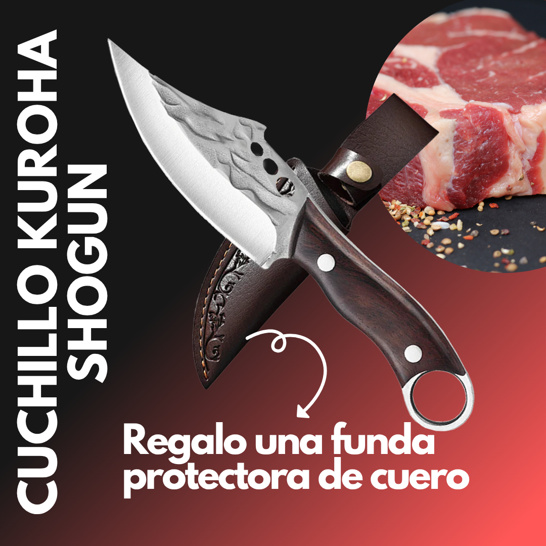 Cuchillo Kuroha Shogun® Para cortes Profesionales🔪
