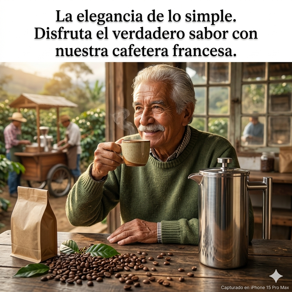 PRENSA FRANCESA 1 LITRO🧏🏻♀️ EN ACERO INOXIDABLE: El Arte del mejor Café ☕