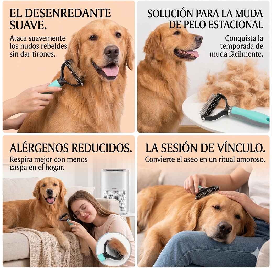 Peine Desmatizador Para Mascotas🐶🦮🐈