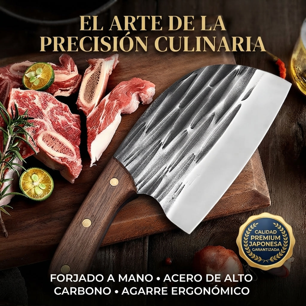 CUCHILLO HACHUELA ROMPEHUESOS PROFESIONAL JAPONES TAZAKI🔪🧑🏻🍳