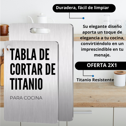 Pack de Tablas de corte OFERTA 2 x1 🔥 Obtén tamaño para cada necesidad 👉🧑🏻‍🍳