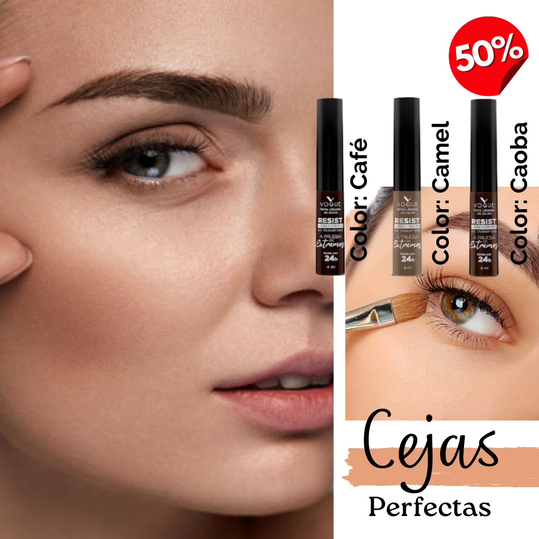 OFERTA ESPECIAL Tinta Vogue Gel de cejas teñido de sujeción extrema🤯😉