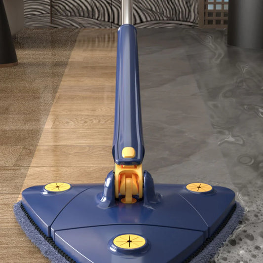 TRAPEADOR TRIANGULAR CON ESCURRIDOR DE ACERO INOXIDABLE