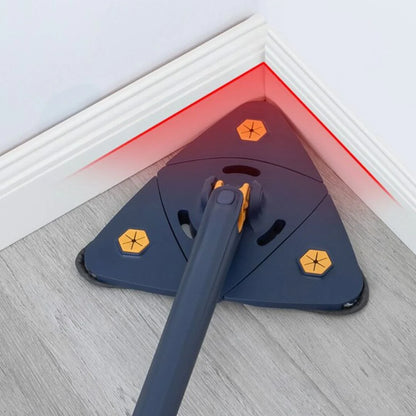 TRAPEADOR TRIANGULAR CON ESCURRIDOR DE ACERO INOXIDABLE