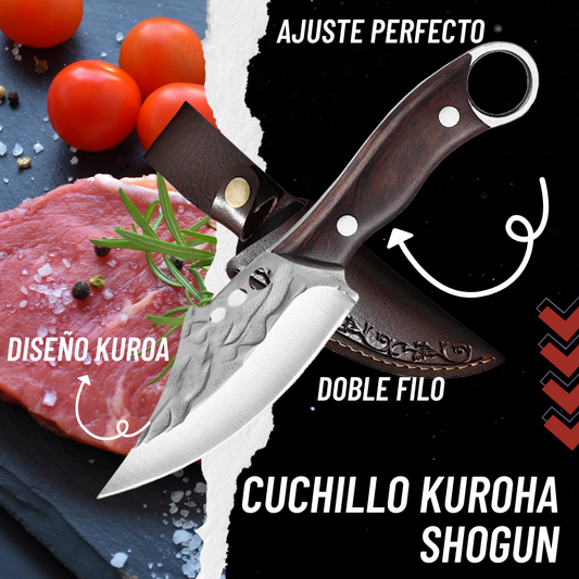 Cuchillo Kuroha Shogun® Para cortes Profesionales🔪