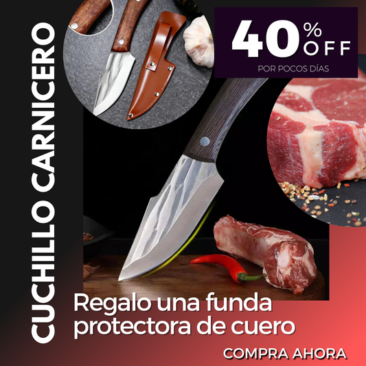 Oferta🔥 Cuchillo Japones Nikuya 👘Para cortes Profesionales🔪