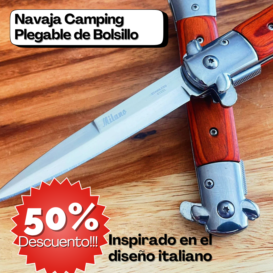 Cuchillo tipo Navaja Plegable de Bolsillo táctico 🔪🔥💯