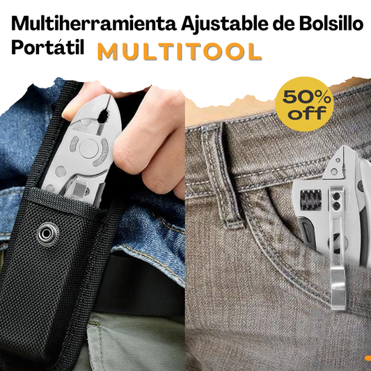 Multiherramienta Multitool® 7 en 1🛠️La herramienta que todo Hombre necesita 🙎‍♂️