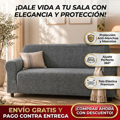 🛋️Funda Protectora Para Sofa De 3 Cuerpos✨👉🏡