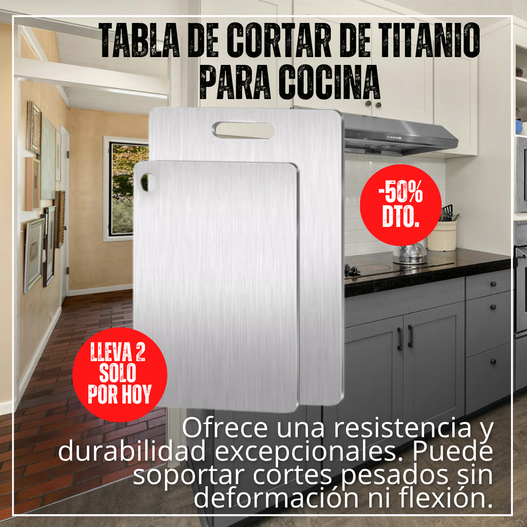 Pack de Tablas de corte OFERTA 2 x1 🔥 Obtén tamaño para cada necesidad 👉🧑🏻‍🍳