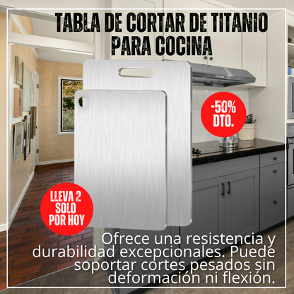 Pack de Tablas de corte OFERTA 2 x1 🔥 Obtén tamaño para cada necesidad 👉🧑🏻‍🍳