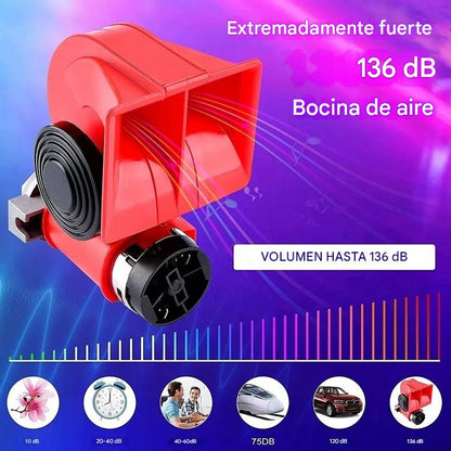 ThunderBlast™ - Pito Bocina Eléctrica De Alta Potencia Para Autos