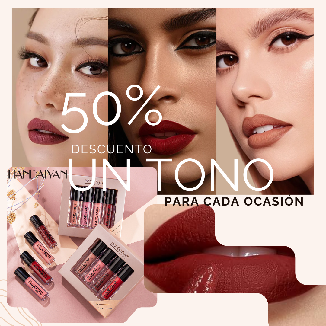 OFERTA 🤯Set de Tonos Mate &amp; Hidratantes Mate 🤯✨ "Un tono para cada Ocasión"