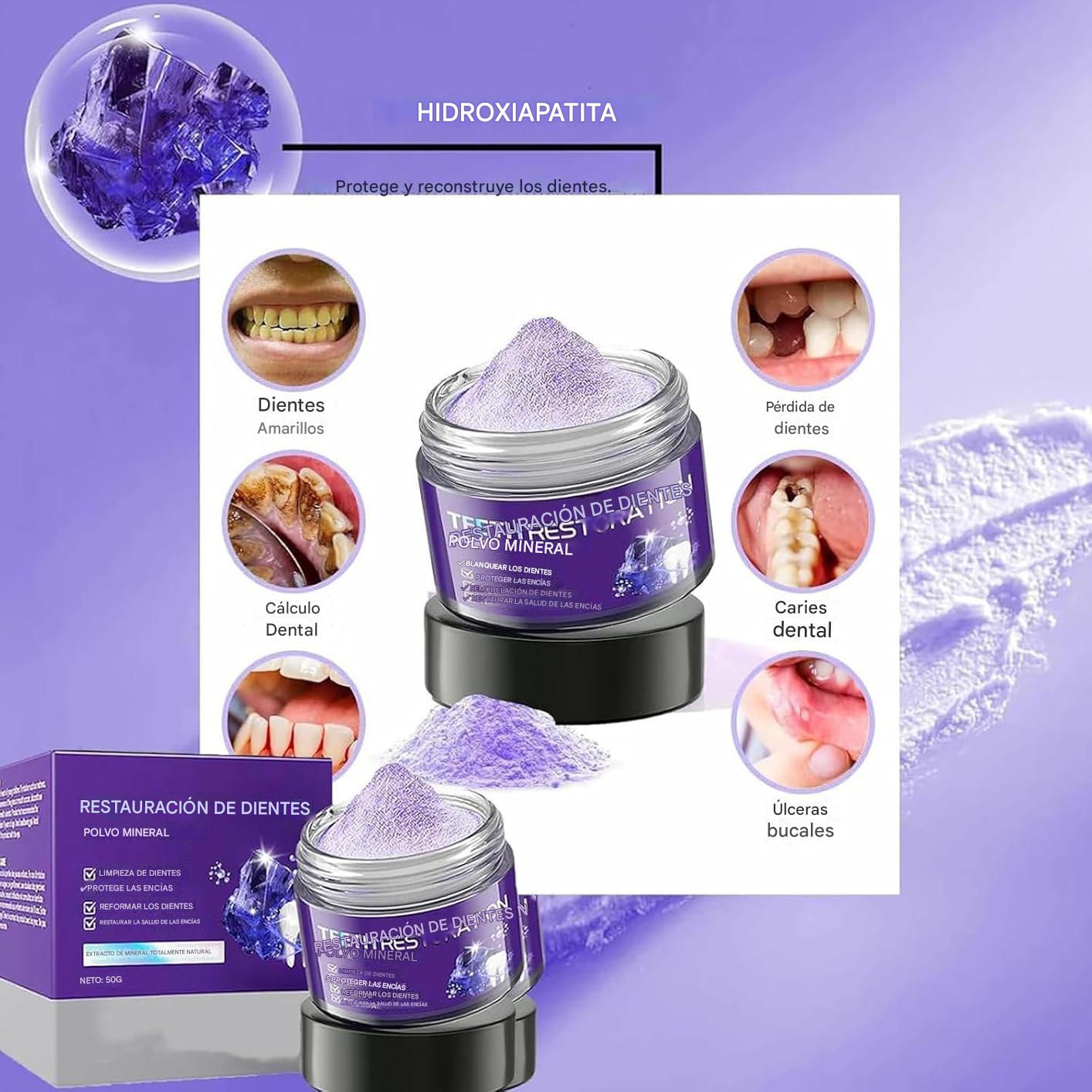 🪥ESMALTERENEW RESTAURADOR DE MINERALES DENTAL 🦷OFERTA 2X1