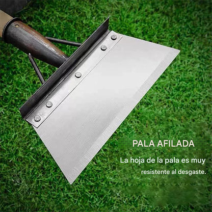 TERRAFLEX® | PALA REMOVEDORA DE HIERBA, LODO, PIEDRAS, MALEZA Y RAICES LA SOLUCION.