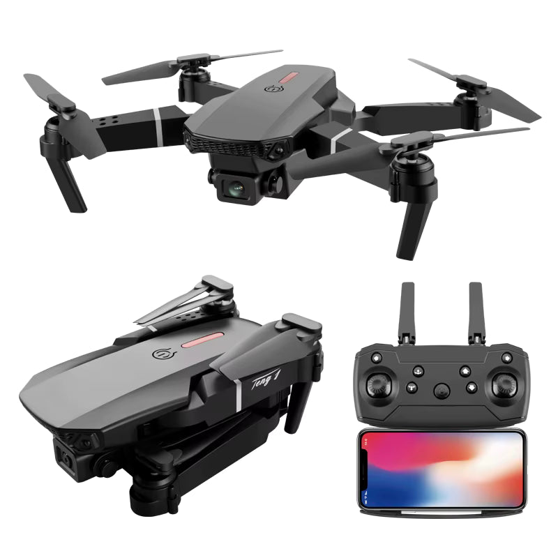 Drone Dk07 Pródromo Con Cámara + Maletín Gratis
