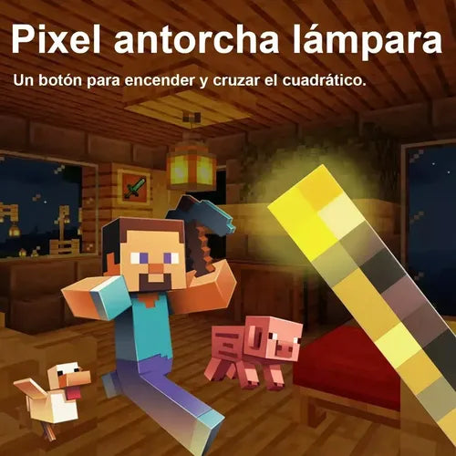 Pixel Antorcha Minecraft: Sube de Nivel 🔥🤯