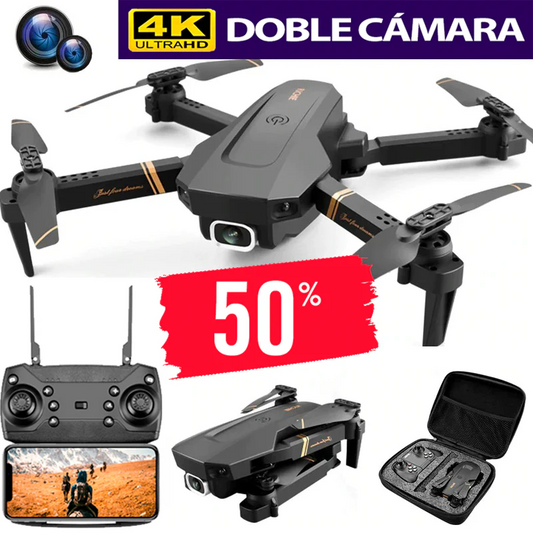 Drone Dk07 Pródromo Con Cámara + Maletín Gratis