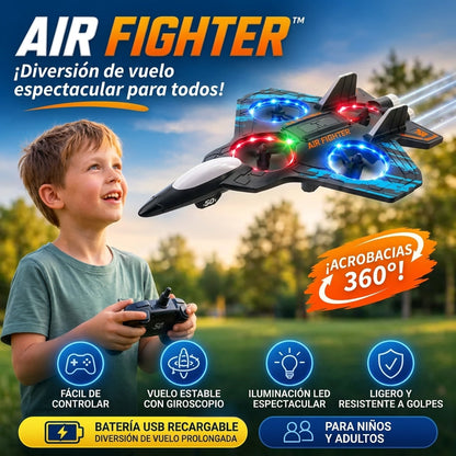Air Fighter Dron Avion De Combate Con Control Remoto