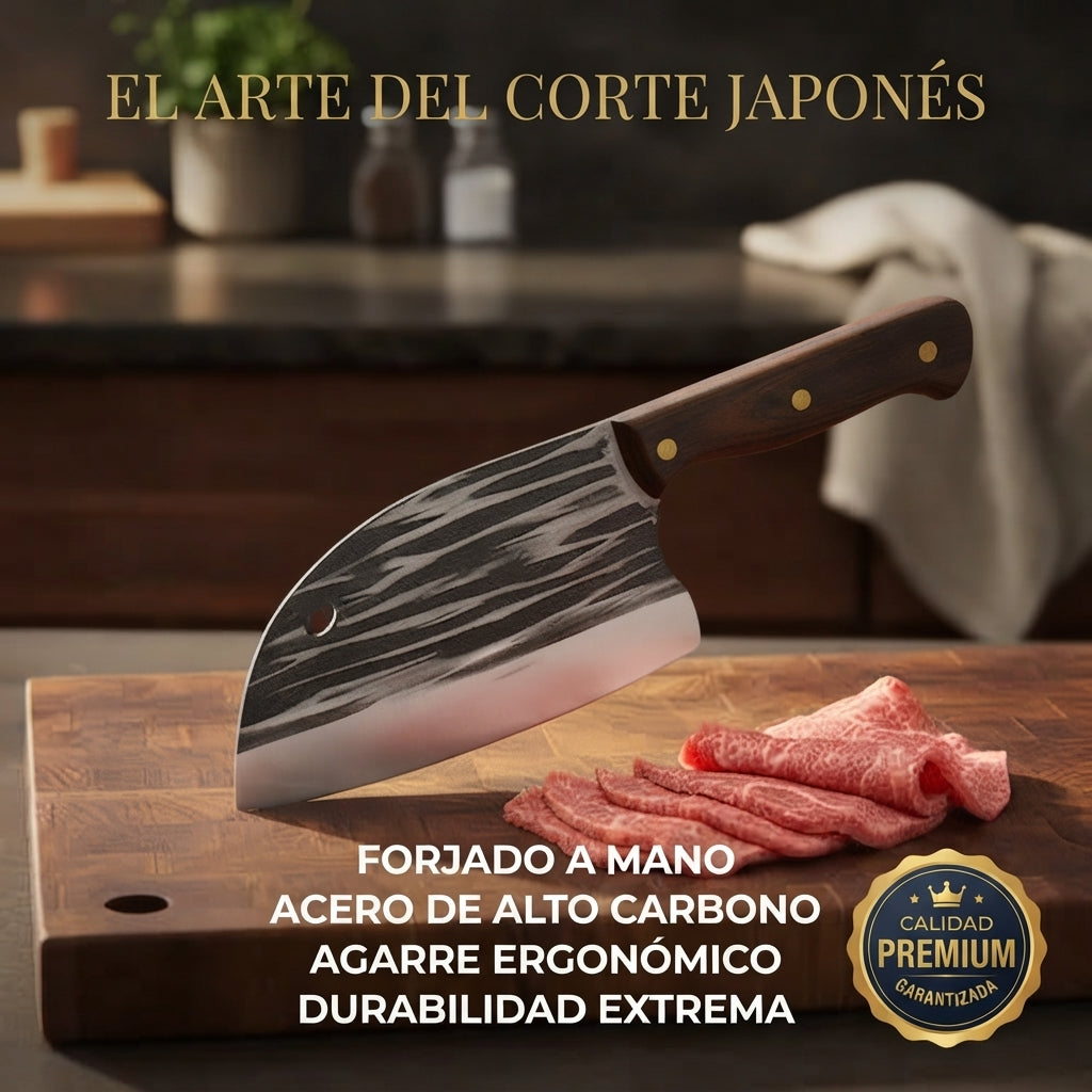 Mango ergonómico del cuchillo hachuela