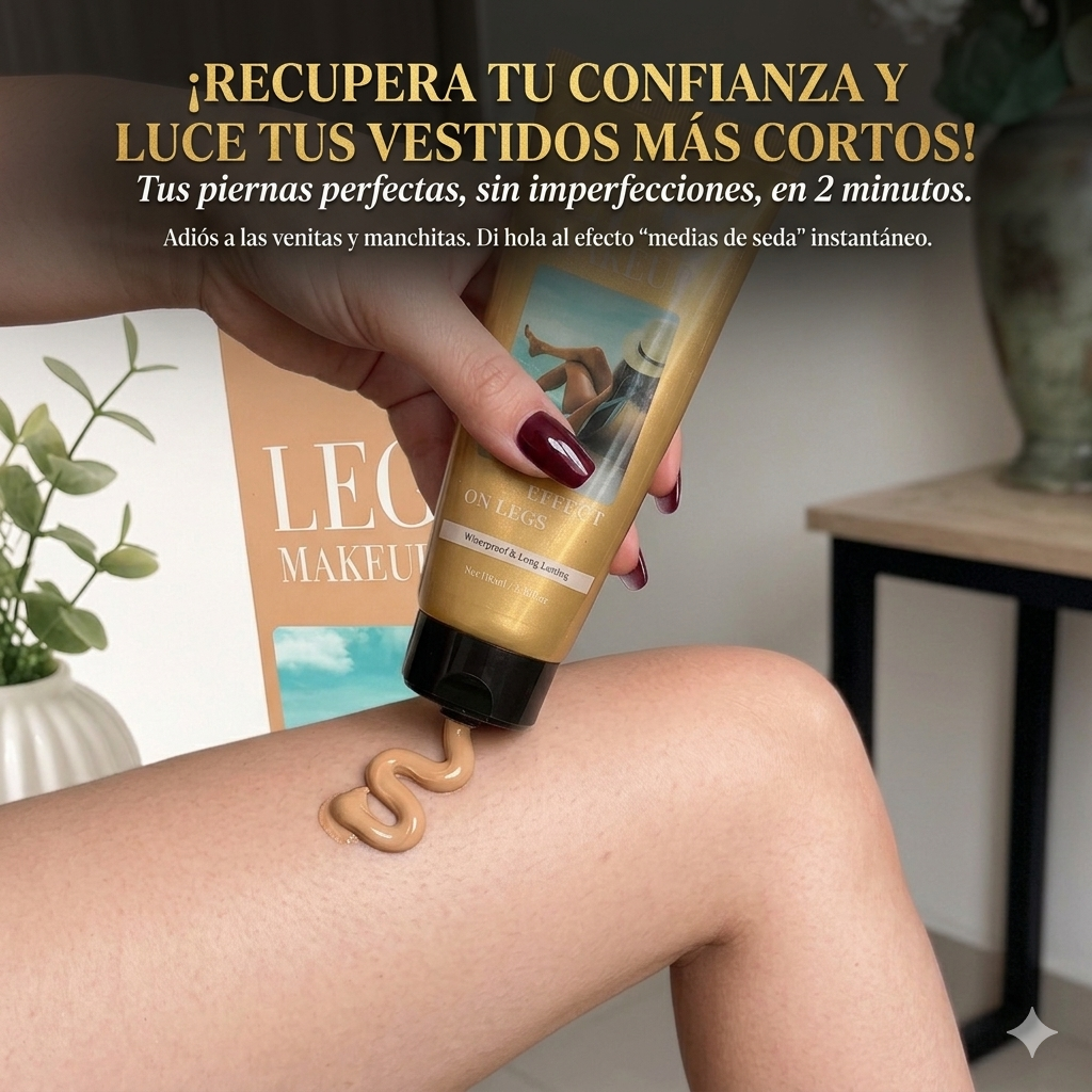 Maquillaje De Piernas Con Aplicador de Regalo🌞🕶️