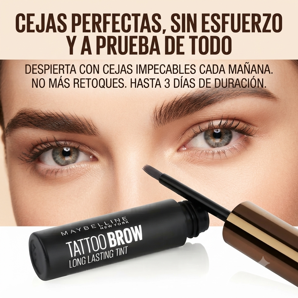 OFERTA ESPECIAL Tinta Vogue Gel de cejas teñido de sujeción extrema🤯😉