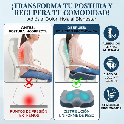 Cojin hergonomico Para dolor de coxis