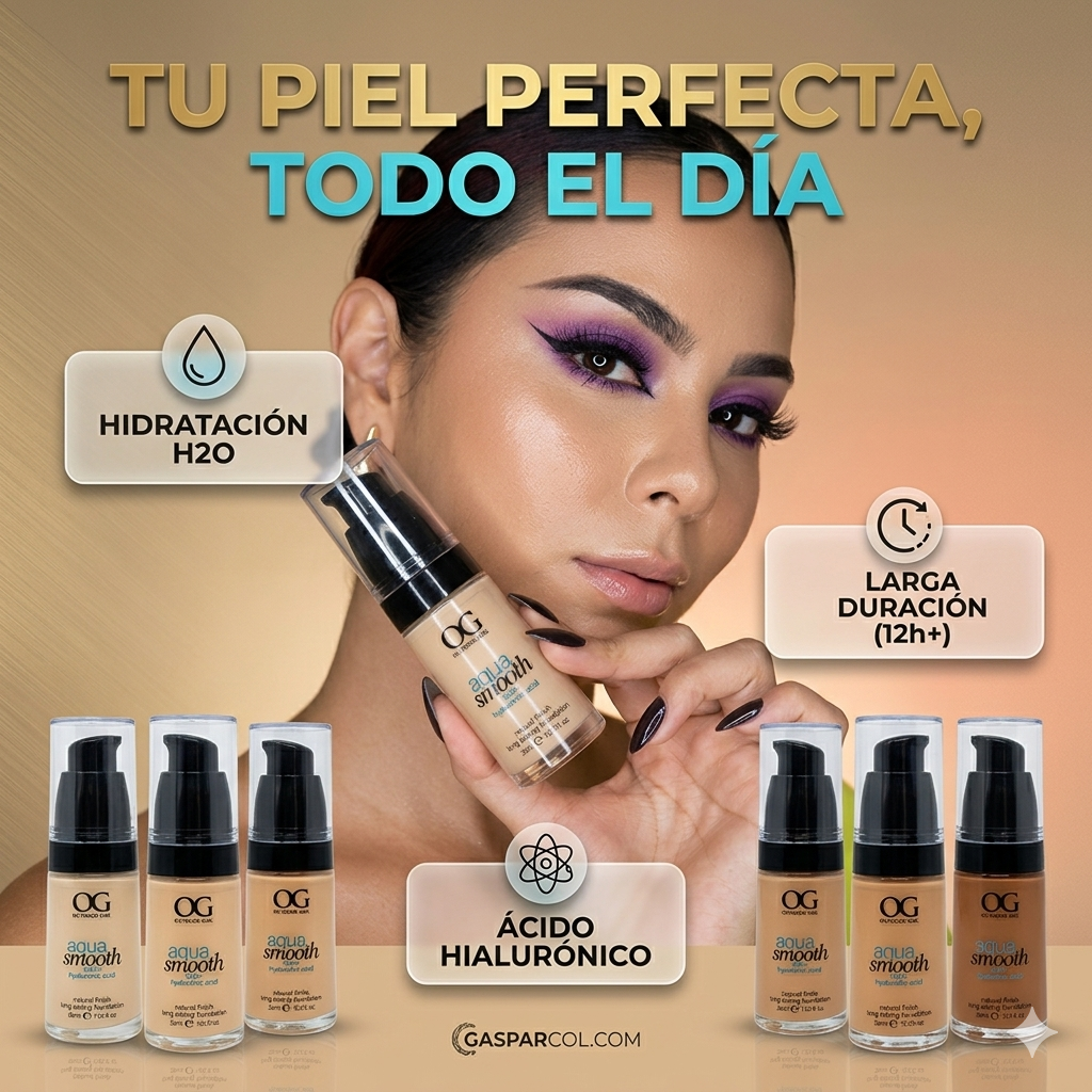 Base Smooth Og®, el tono que necesitas👉🏻🔥Elige el tono perfecto
