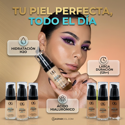 Base Smooth Og®, el tono que necesitas👉🏻🔥Elige el tono perfecto