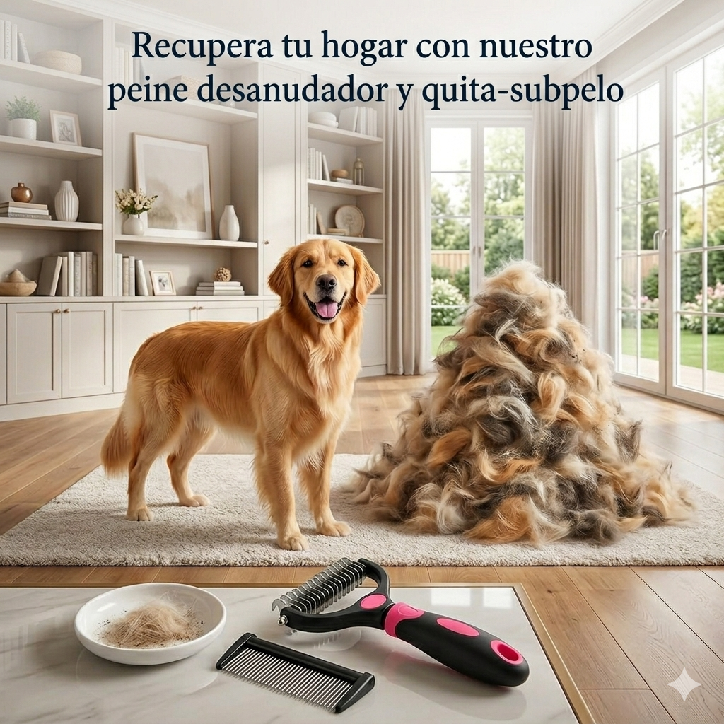 Peine Desmatizador Para Mascotas🐶🦮🐈