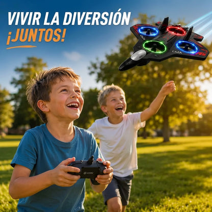 Air Fighter Dron Avion De Combate Con Control Remoto