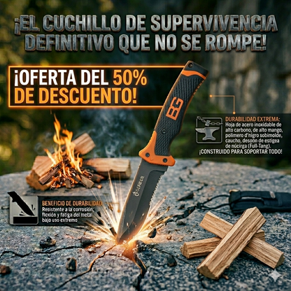 Cuchillo Gerber Bear Grylls: Más Que una Herramienta, Tu Aliado.