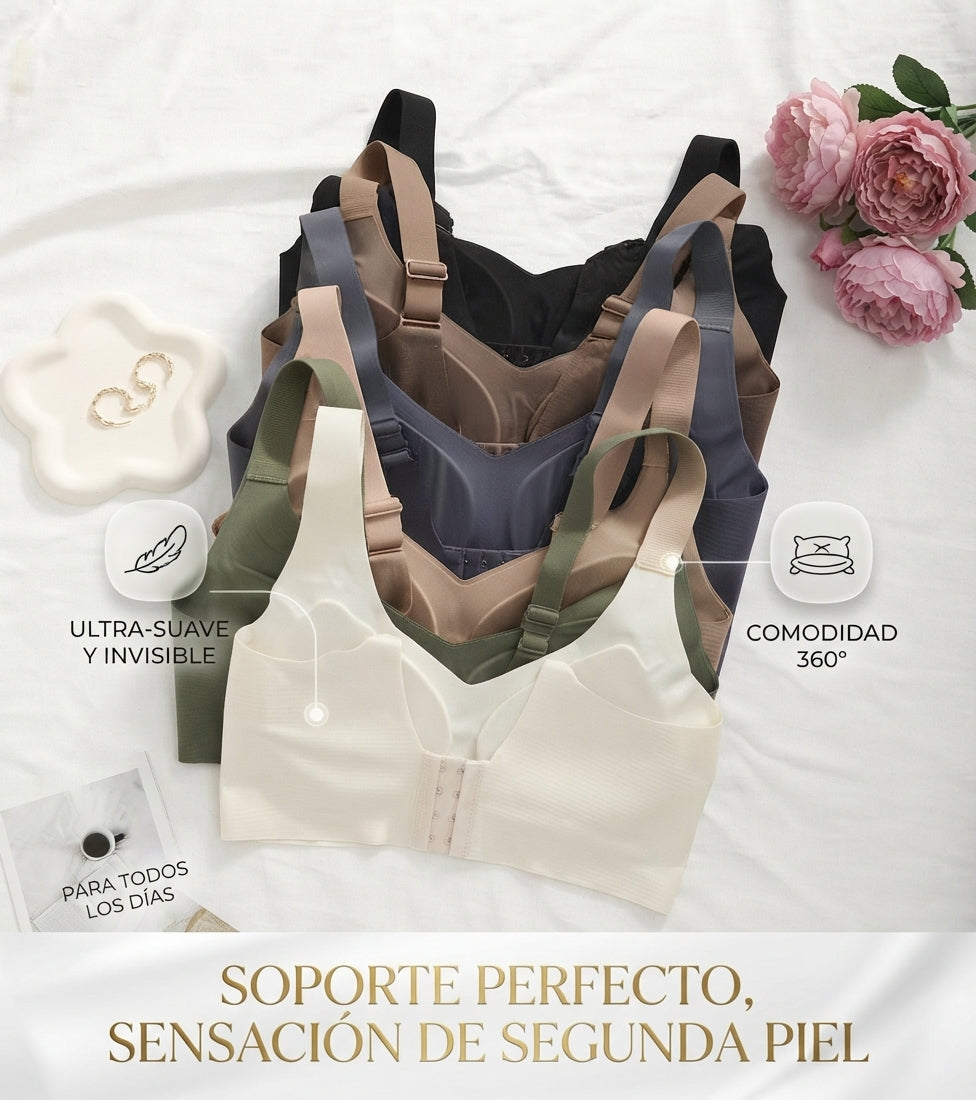 OFERTA ESPECIAL🤯 Pack 2 Sostén Premium Sin Aros de Gel 👉🏻😉