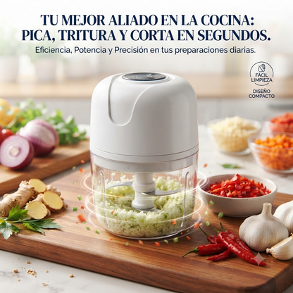 Procesador De Alimentos Eléctrico:🔥 Tu Mejor Aliado en la Cocina 👉🏻🧑🏻‍🍳