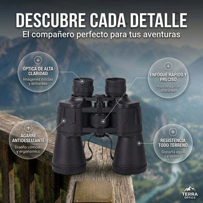 Binoculares 20x50 Prismaticos Vision Amp