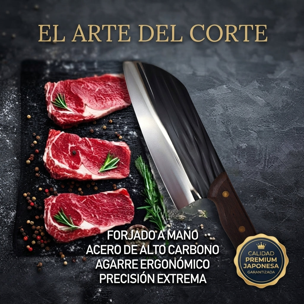 CUCHILLO HACHUELA ROMPEHUESOS PROFESIONAL JAPONES TAZAKI🔪🧑🏻‍🍳