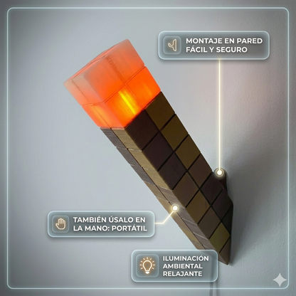 Pixel Antorcha Minecraft: Sube de Nivel 🔥🤯