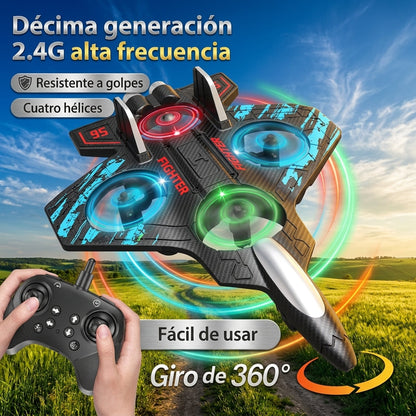Air Fighter Dron Avion De Combate Con Control Remoto