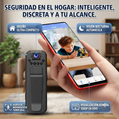 Mini Camara Portatil L7 🛡️🤯 Compacta y lista para usar 😉