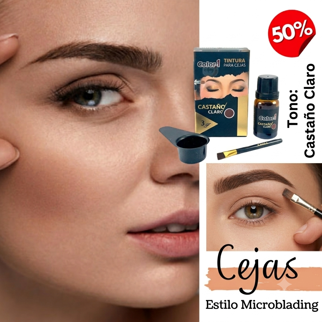 OFERTA ESPECIAL Tinta Vogue Gel de cejas teñido de sujeción extrema🤯😉