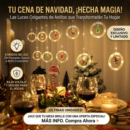 Cortina De Luces Navidenas Multi Estilo