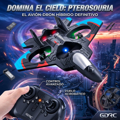 Air Fighter Dron Avion De Combate Con Control Remoto