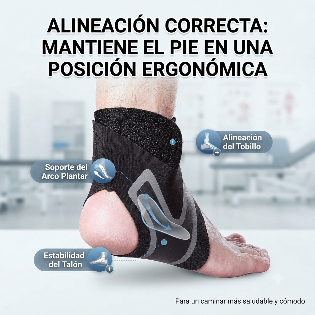 AnkleGuard Pro™ - Tobillera de Compresión con Soporte Elástico y Correa Ajustable Ultradelgada