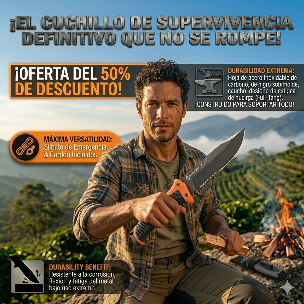 Cuchillo Gerber Bear Grylls: Más Que una Herramienta, Tu Aliado.