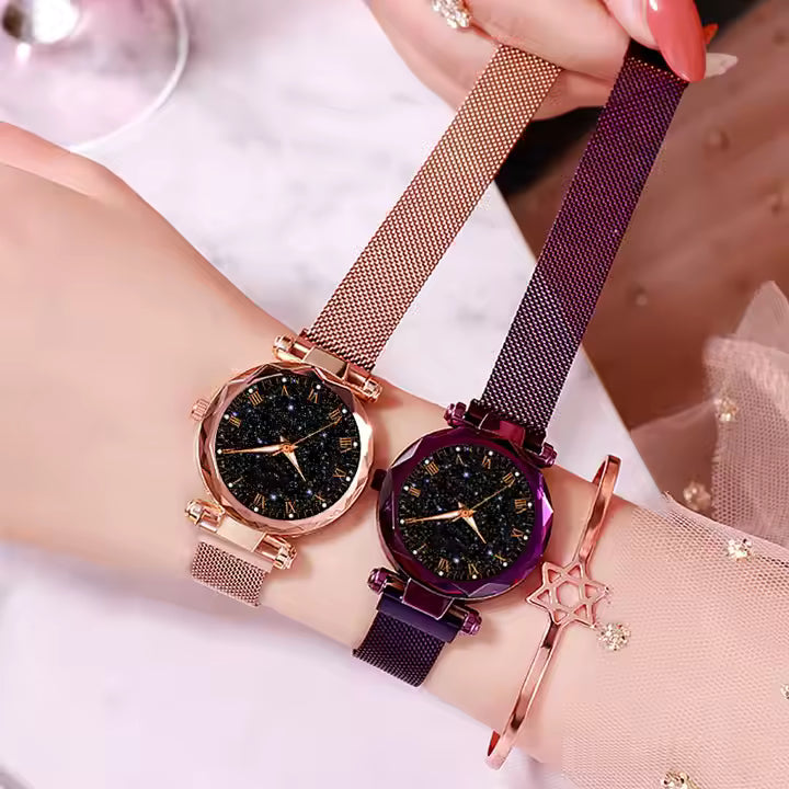 OFERTA ESPECIAL SOLO ESTE MES👉 Reloj Malla Acero Dama Reloj De Pulsera De Cuarzo Para Mujer