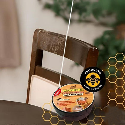 MADECRIL ACONDICIONADOR DE MADERA CON CERA DE ABEJA PARA MUBLES Y MADERA