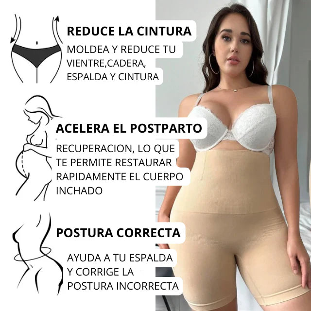 2X1 FAJA SHORT LIFTS® CONTROL ABDOMEN : SE AJUSTA 🍑 Y REDUCE MEDIDAS 💃