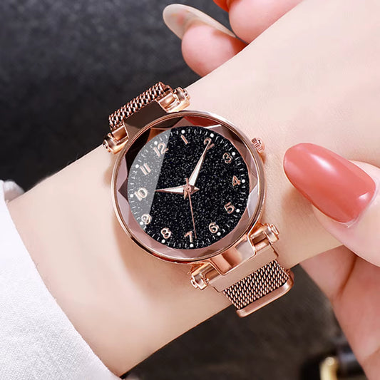 OFERTA ESPECIAL SOLO ESTE MES👉 Reloj Malla Acero Dama Reloj De Pulsera De Cuarzo Para Mujer
